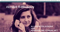 Desktop Screenshot of borderline-forum.net